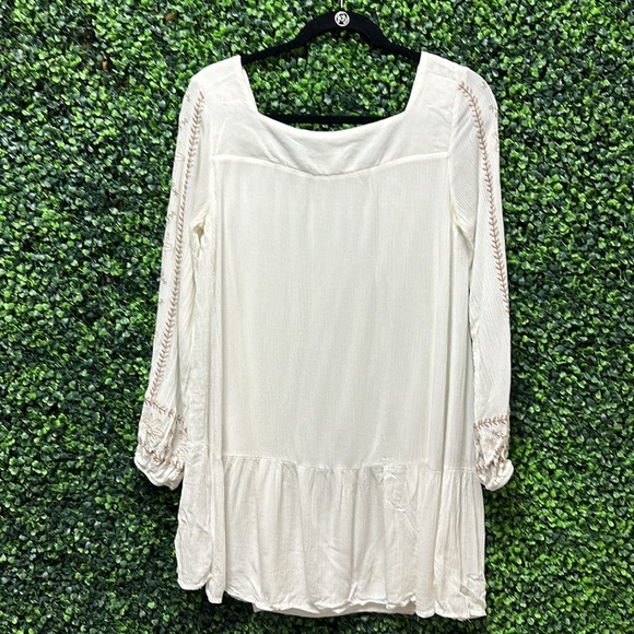 Xhilaration  White bohemian embroidered dress - Picture 9 of 9